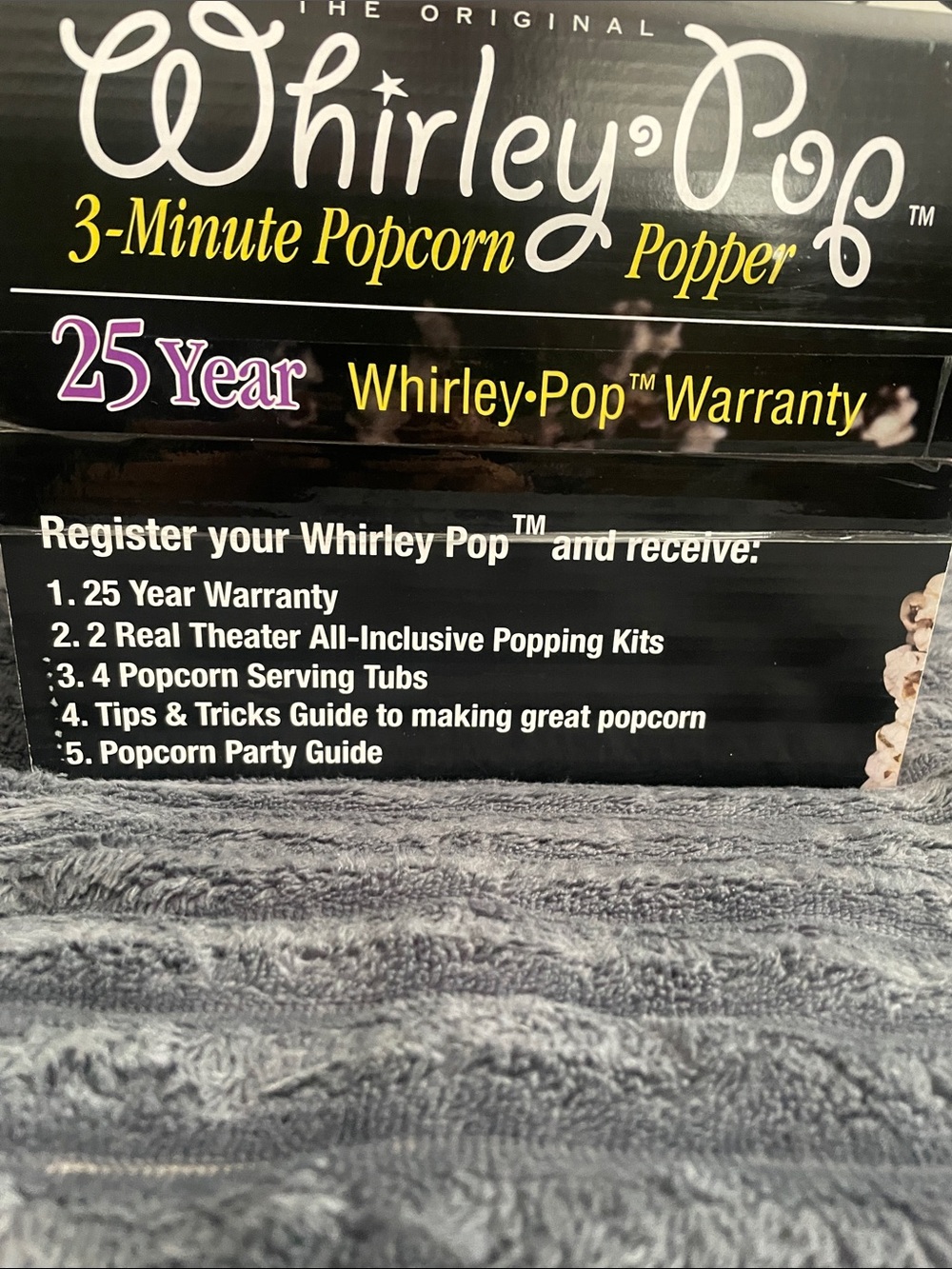 3-Minute Popcorn Popper in Silver and Brown - Picture 4 of 9